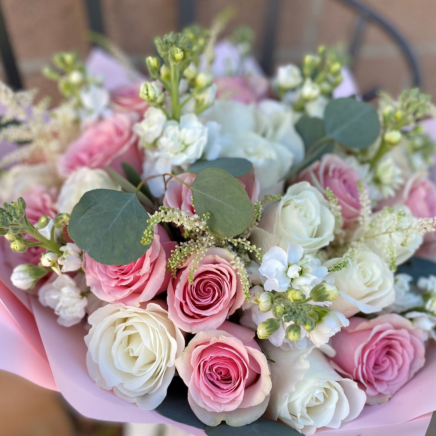 # 15 Bouquet of mixed flowers.